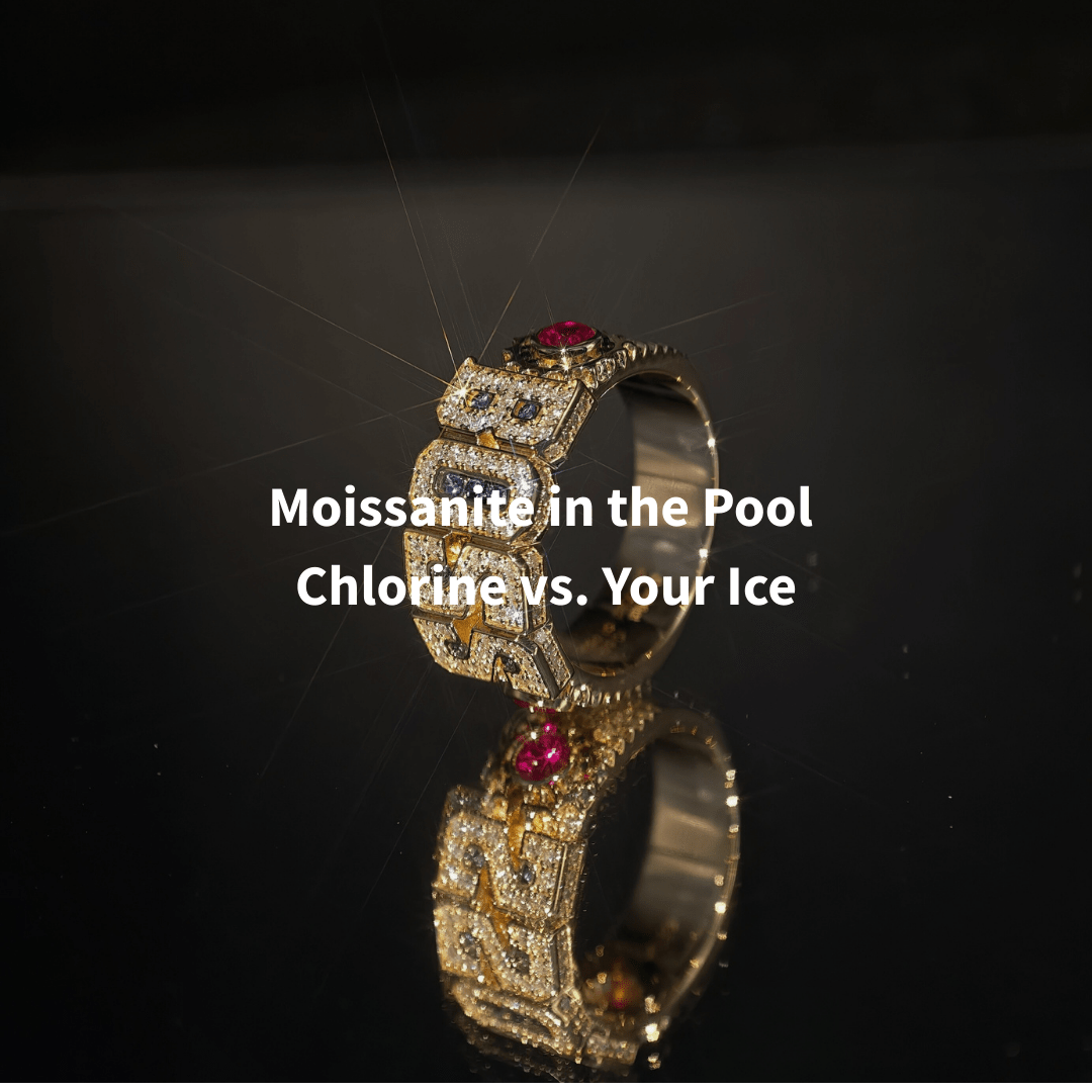 Moissanite in the Pool: Chlorine vs. Your Ice - Aumpex