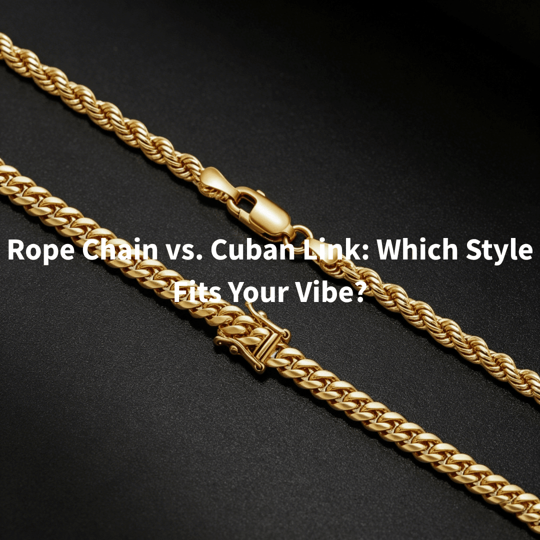 Rope Chain vs. Cuban Link: Which Style Fits Your Vibe? - Aumpex