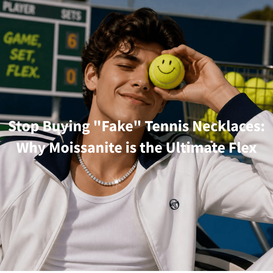 Stop Buying "Fake" Tennis Necklaces: Why Moissanite is the Ultimate Flex - Aumpex