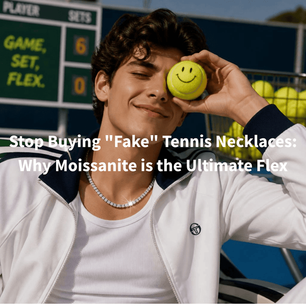 Stop Buying "Fake" Tennis Necklaces: Why Moissanite is the Ultimate Flex - Aumpex