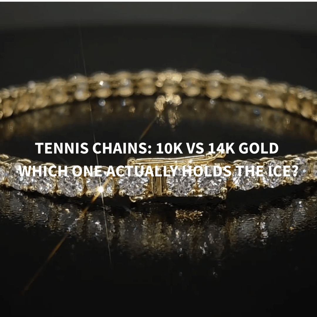 TENNIS CHAINS: 10K VS 14K GOLD – WHICH ONE ACTUALLY HOLDS THE ICE? - Aumpex
