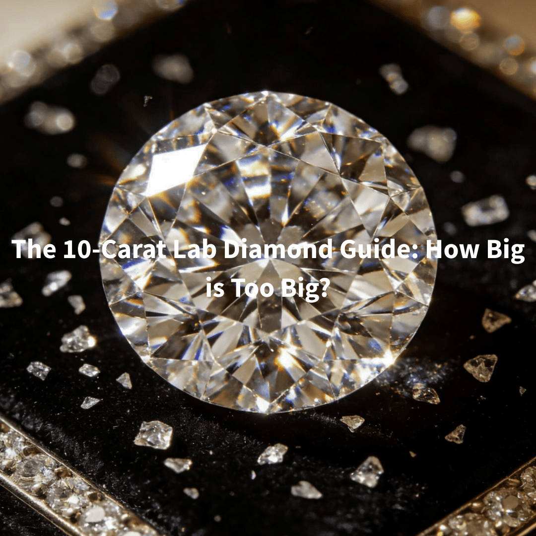 The 10-Carat Lab Diamond Guide: How Big is Too Big? - Aumpex