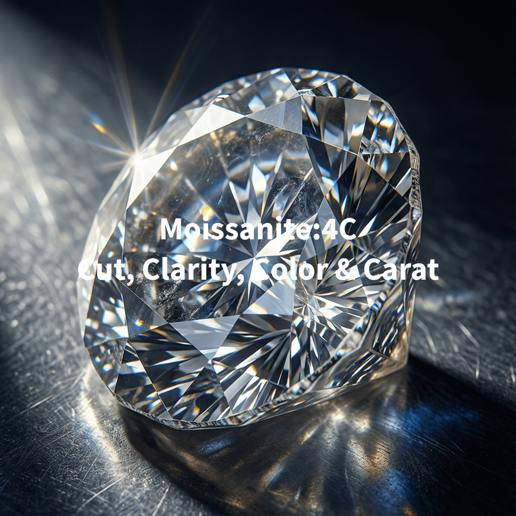 The Smart Buyer’s Guide to Moissanite: 4Cs Explained (No Fluff, Just Facts)