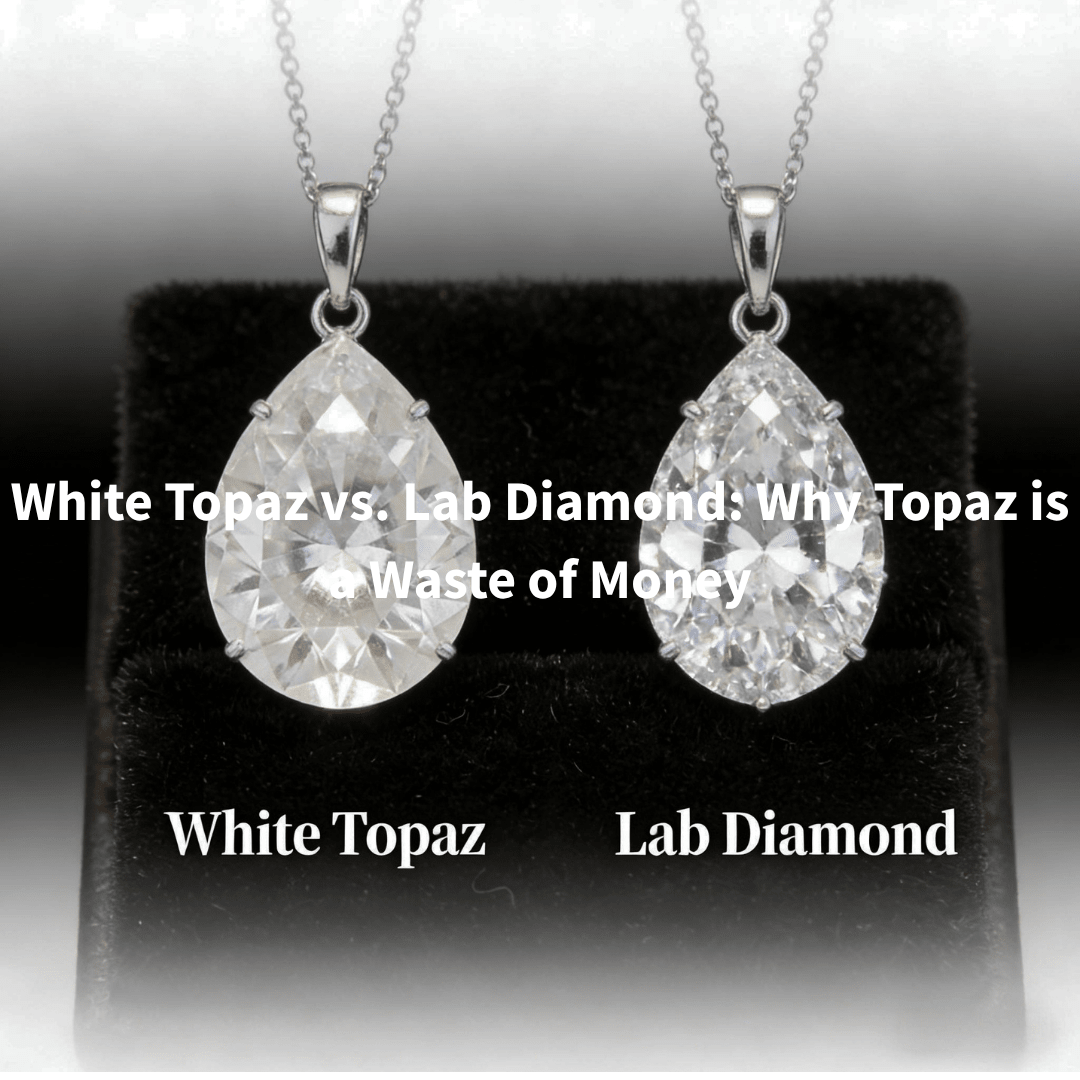 White Topaz vs. Lab Diamond: Why Topaz is a Waste of Money - Aumpex