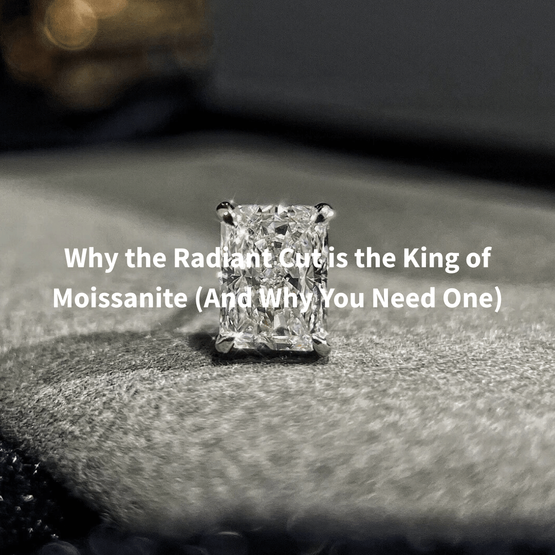 Why the Radiant Cut is the King of Moissanite (And Why You Need One) - Aumpex