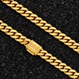 10mm Heavyweight Cuban Link Chain by Aumpex