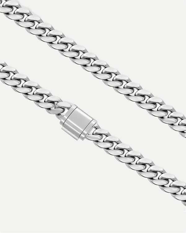 10mm Heavyweight Gold Cuban Link Chain by Aumpex