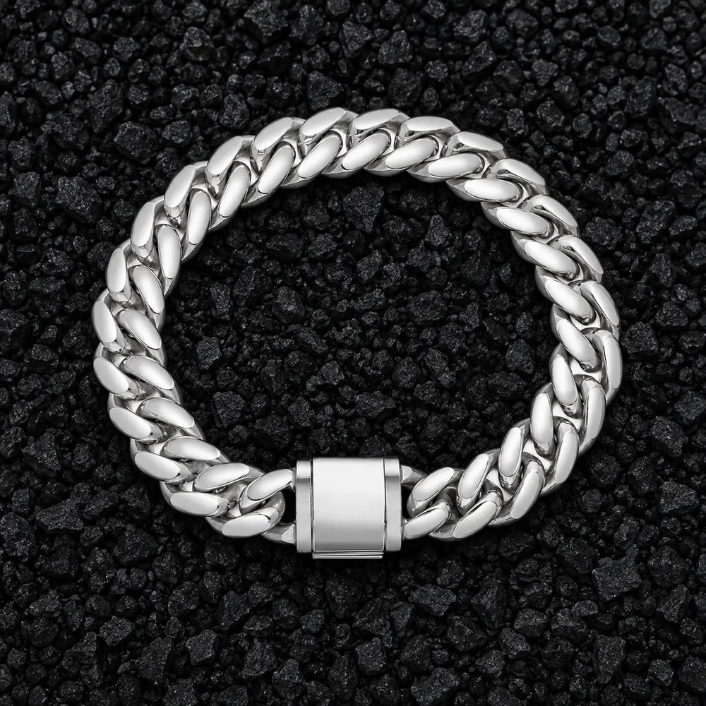 10mm Signature Miami Cuban Bracelet by Aumpex