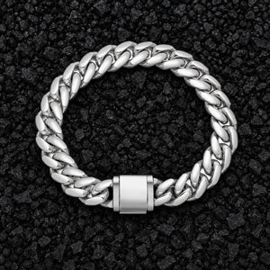 10mm Signature Miami Cuban Bracelet by Aumpex