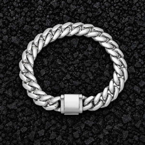 10mm Signature Miami Cuban Bracelet by Aumpex