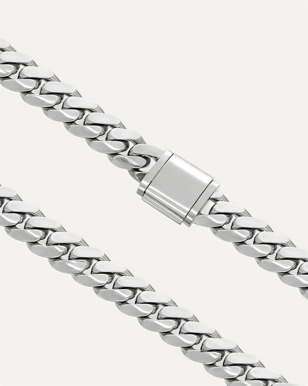 11mm Heavyweight Gold Cuban Link Chain by Aumpex