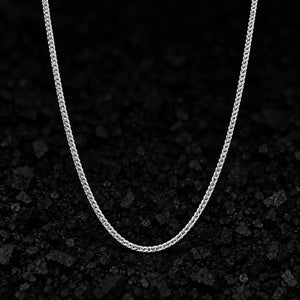 1.5mm The Solid Gold Franco Link Chain by Aumpex