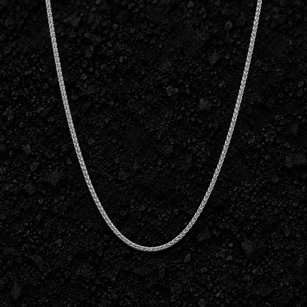 1mm The Solid Gold Franco Link Chain by Aumpex