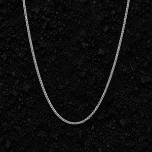 1mm The Solid Gold Franco Link Chain by Aumpex