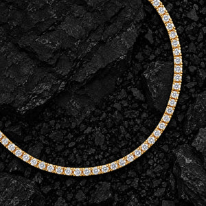 2.5mm Everyday Moissanite Tennis Chain by Aumpex