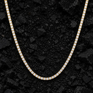 2.5mm Everyday Moissanite Tennis Chain by Aumpex