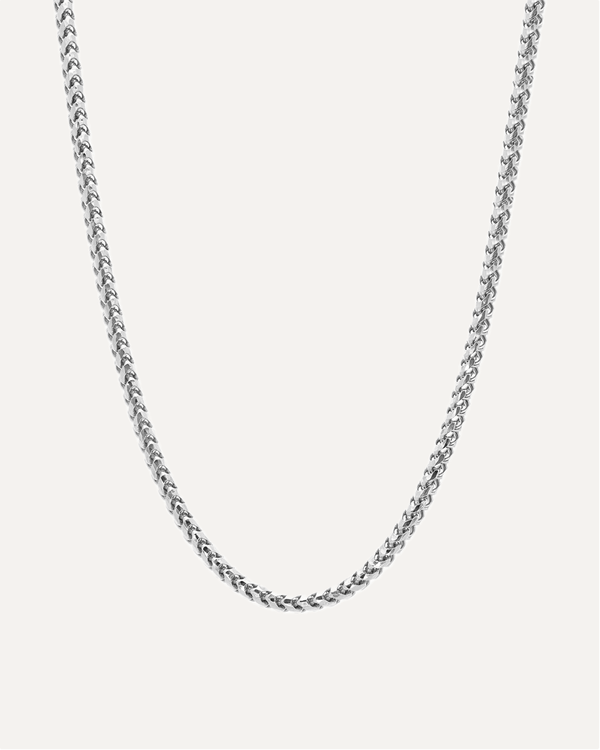 2.5mm The Solid Gold Franco Link Chain by Aumpex