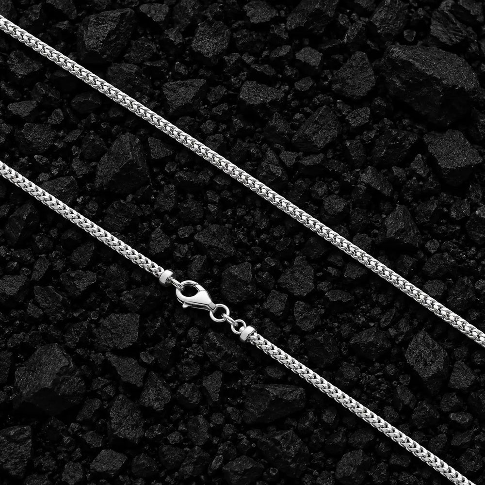 2.5mm The Solid Gold Franco Link Chain by Aumpex