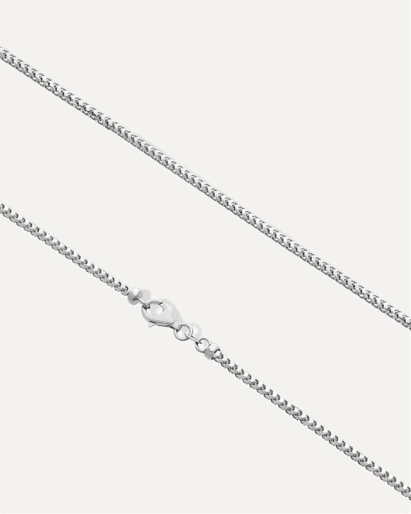 2.5mm The Solid Gold Franco Link Chain by Aumpex