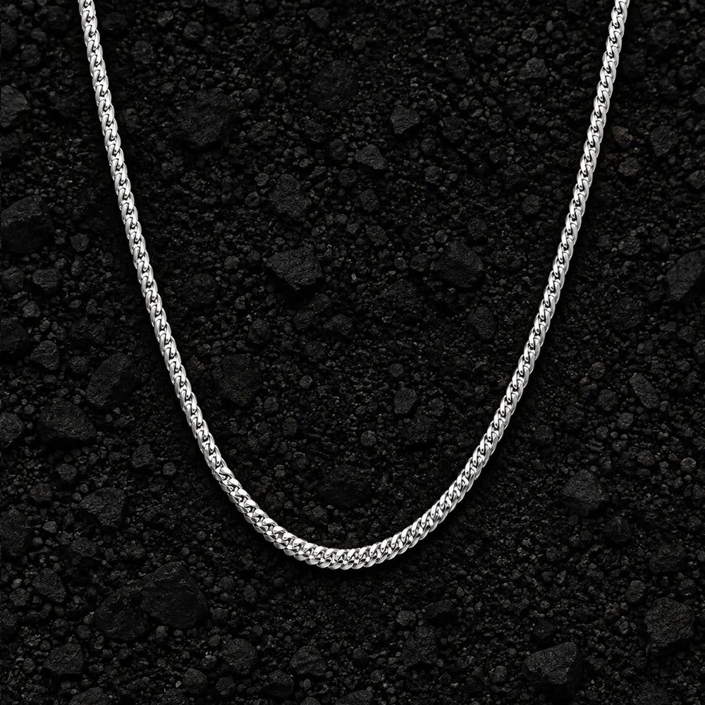2mm Heavyweight Cuban Link Chain by Aumpex