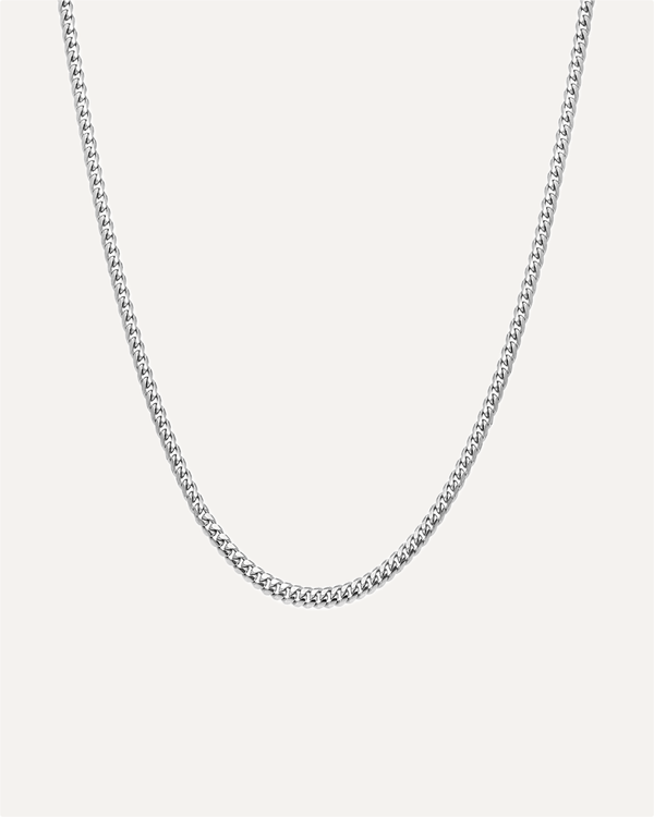 2mm Heavyweight Gold Cuban Link Chain by Aumpex