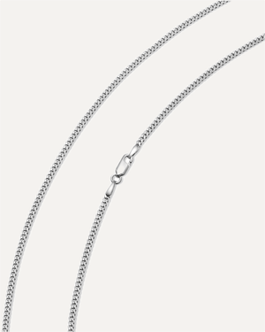 2mm Heavyweight Gold Cuban Link Chain by Aumpex