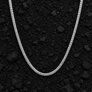 2mm The Solid Gold Franco Link Chain by Aumpex