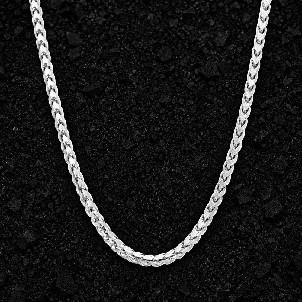 3mm The Solid Gold Franco Link Chain by Aumpex