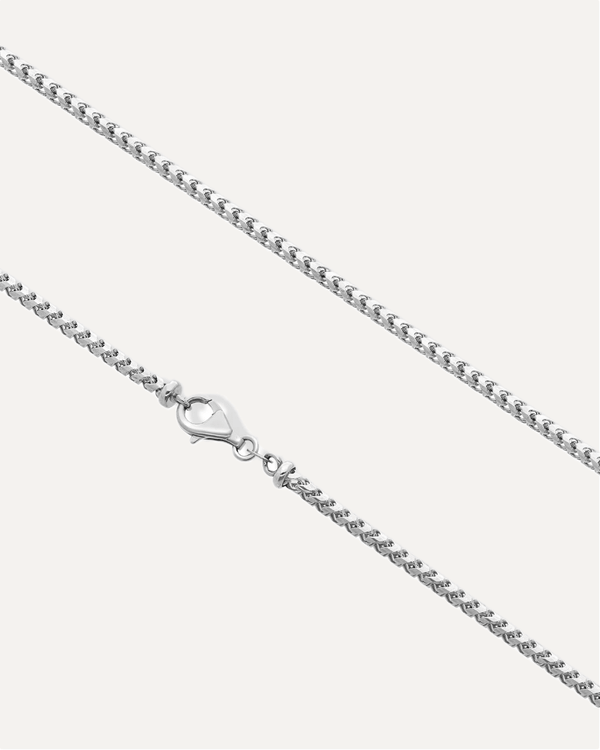 3mm The Solid Gold Franco Link Chain by Aumpex