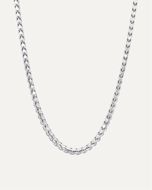 3mm The Solid Gold Franco Link Chain by Aumpex