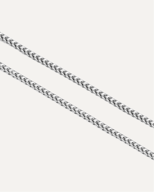 4mm The Solid Gold Franco Link Chain by Aumpex