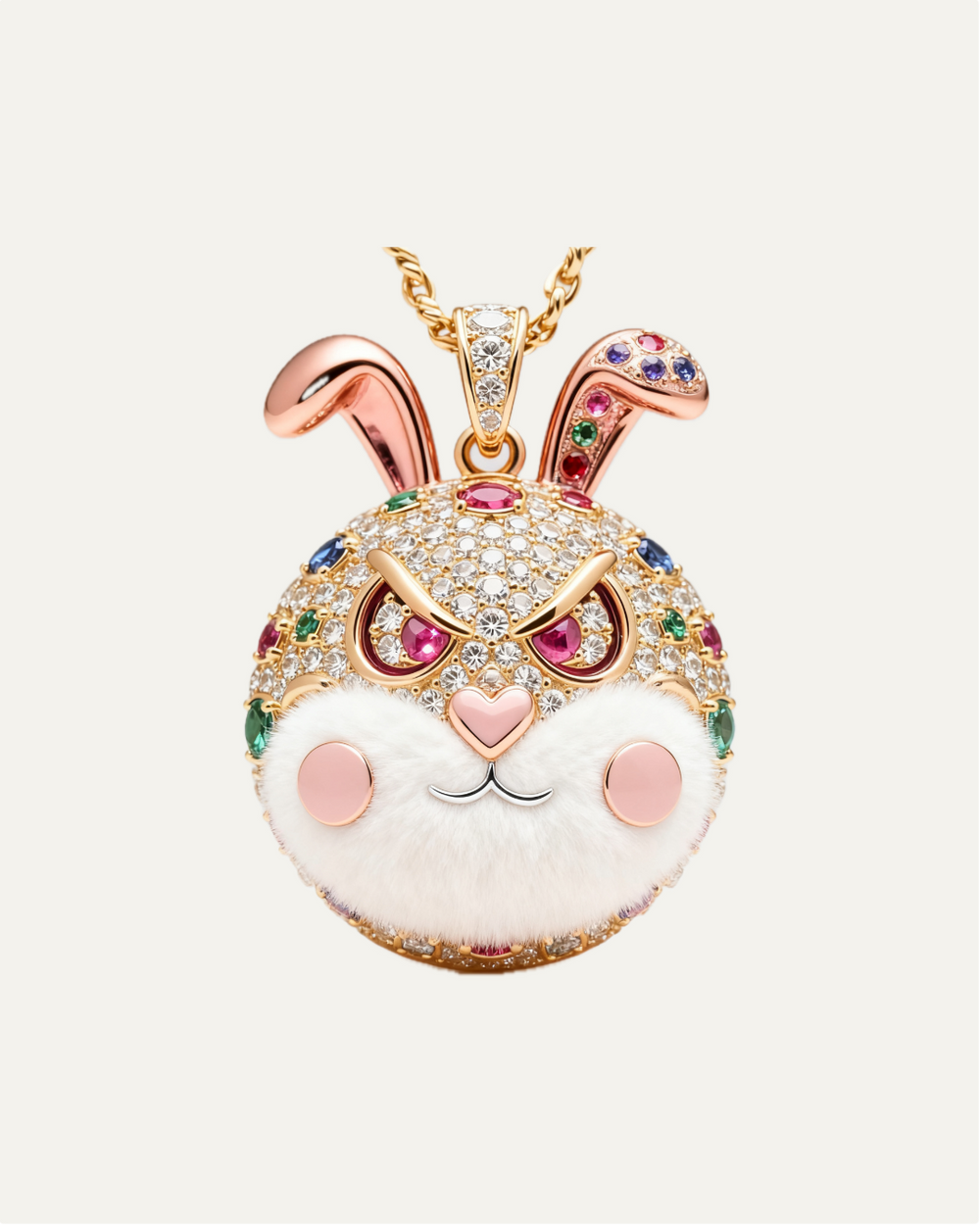 The Bunny's Bite Pendants