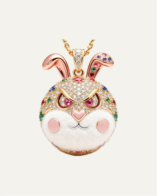 The Bunny's Bite Pendants