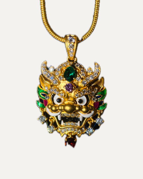 The Derpy Dragon Pendant