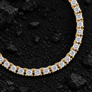 5mm "Boss" Moissanite Tennis Chain by Aumpex