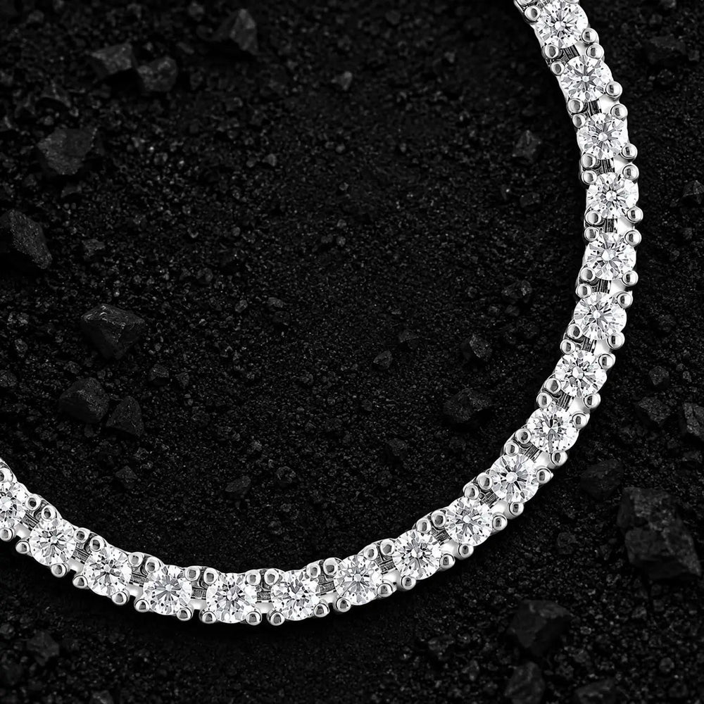 5mm "Boss" Moissanite Tennis Chain by Aumpex