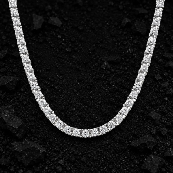 5mm "Boss" Moissanite Tennis Chain by Aumpex