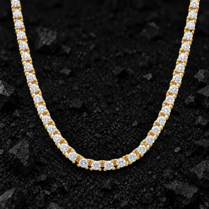 5mm "Boss" Moissanite Tennis Chain by Aumpex