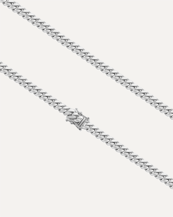 5mm Heavyweight Gold Cuban Link Chain by Aumpex