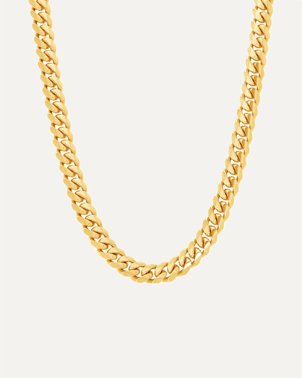 5mm Heavyweight Gold Cuban Link Chain by Aumpex