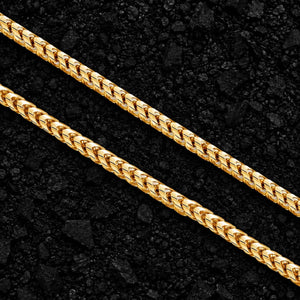 5mm The Solid 925 Sterling Silver Franco Link Chain by Aumpex