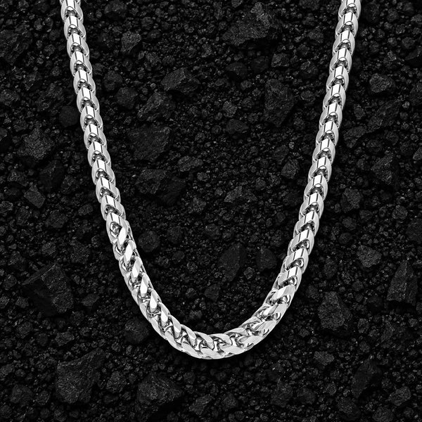 5mm The Solid Gold Franco Link Chain by Aumpex