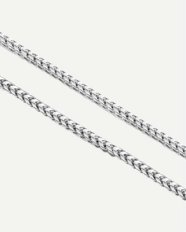 5mm The Solid Gold Franco Link Chain by Aumpex