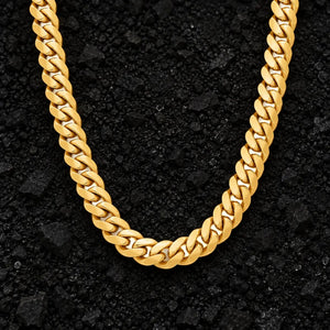 7mm Heavyweight Cuban Link Chain by Aumpex