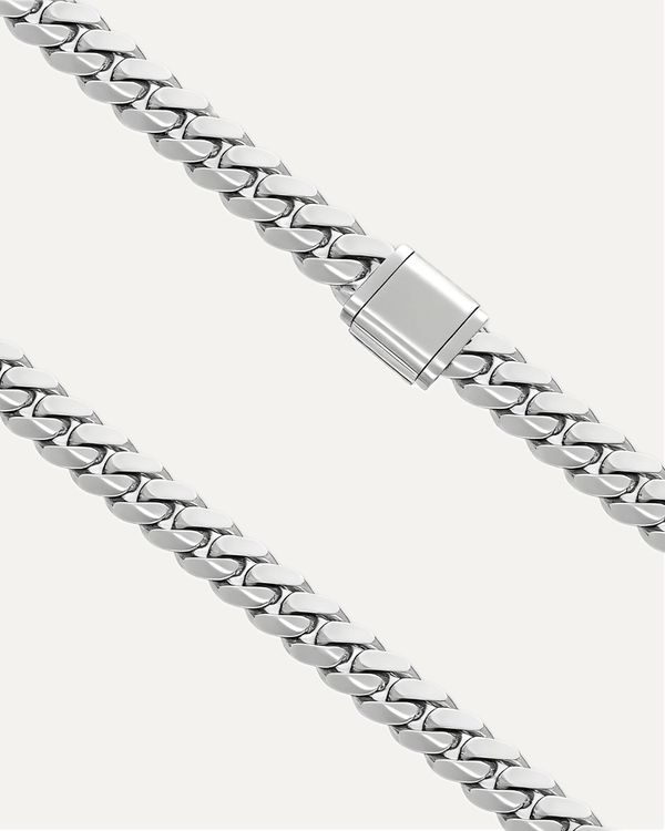 7mm Heavyweight Gold Cuban Link Chain by Aumpex