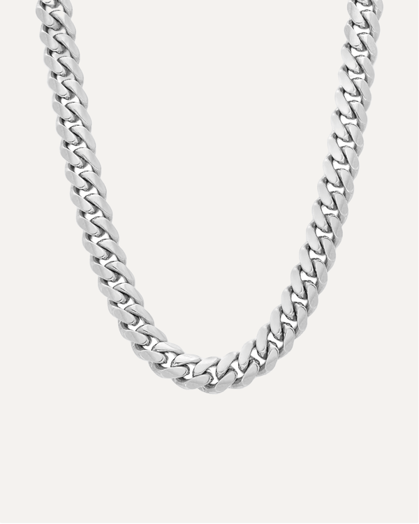 7mm Heavyweight Gold Cuban Link Chain by Aumpex