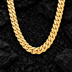 9mm Heavyweight Cuban Link Chain by Aumpex