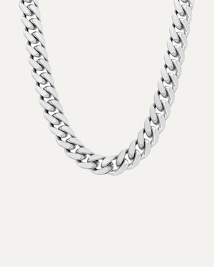 9mm Heavyweight Gold Cuban Link Chain by Aumpex