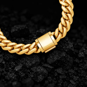 9mm Signature Miami Cuban Bracelet by Aumpex