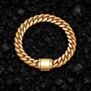 9mm Signature Miami Cuban Bracelet by Aumpex